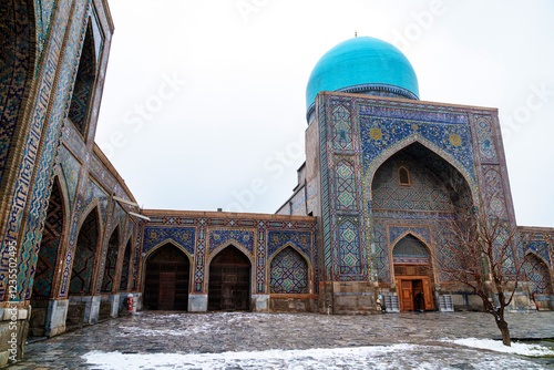 Wallpaper Mural dome of the mosque Samarkand Uzbekistan Torontodigital.ca