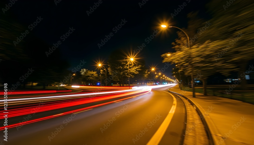 Neon Trails: Capturing the Motion of City Lights with Long Exposure Neon Trails: Capturing the Motion of City Lights with Long Exposure
