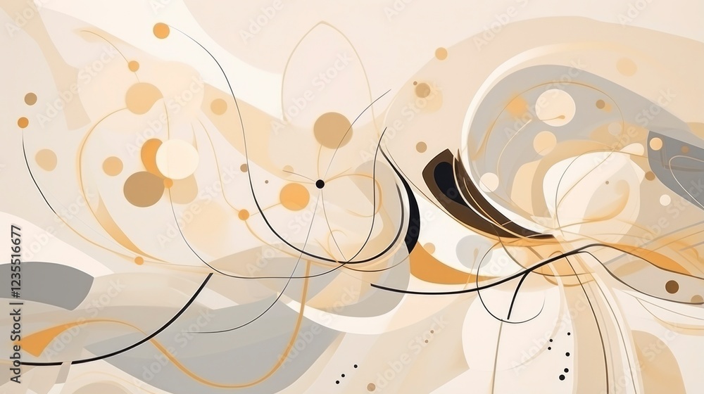 Hand drawn watercolor flowers