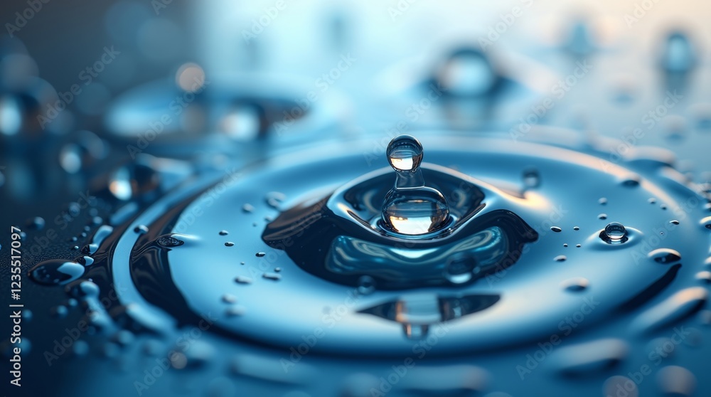 High-quality close-up shot of water droplets creating ripples. Perfect for backgrounds, nature, and liquid-themed designs. High-quality close-up shot of water droplets creating ripples. Perfect for backgrounds, nature, and liquid-themed designs.
