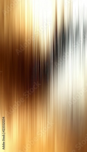 Abstract Gradient Texture with Smooth Vertical Lines in Warm Tones