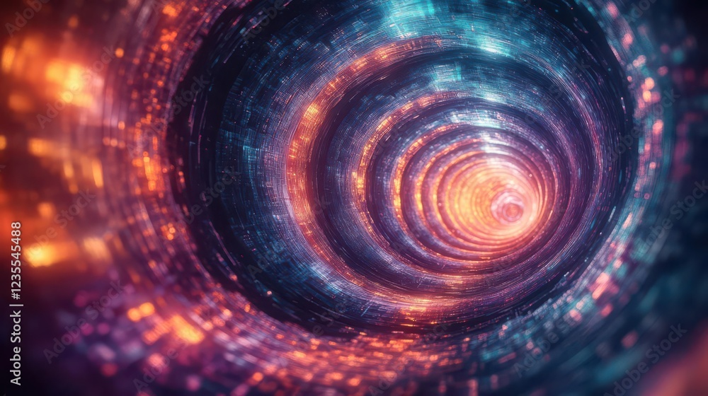 Design a mesmerizing fractal portal from a tilted perspective, showcasing shifting dimensions, radiant hues, and a sci-fi essence in detailed digital artwork Design a mesmerizing fractal portal from a tilted perspective, showcasing shifting dimensions, radiant hues, and a sci-fi essence in detailed digital artwork