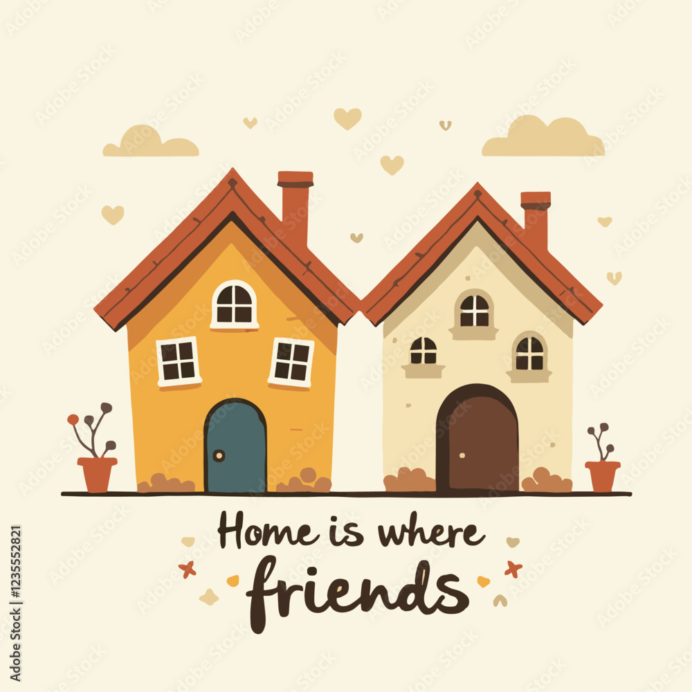 Warm Homes, Welcoming Hearts: A Celebration of Friendship and Togetherness Warm Homes, Welcoming Hearts: A Celebration of Friendship and Togetherness