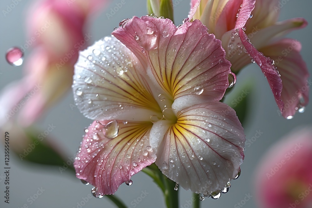 Fototapeta premium close up of pink flower