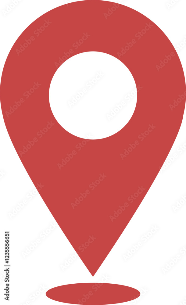 Location and map Pin icon. Map pointer pin sign red destination icon, isolated on transparent background. Solid location navigation. Address symbol vector illustration. Location and map Pin icon. Map pointer pin sign red destination icon, isolated on transparent background. Solid location navigation. Address symbol vector illustration.