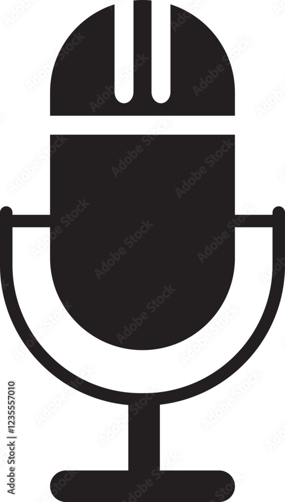 Microphone icon. Microphone logos template for web and mobile app. Media and Web icon in flat style. Microphone icon symbolizing broadcast and audio recording on a transparent background. Microphone icon. Microphone logos template for web and mobile app. Media and Web icon in flat style. Microphone icon symbolizing broadcast and audio recording on a transparent background.