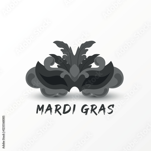 mask illustration carnival. mask illustration for mardi gras carnival