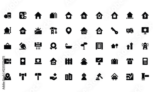 Real Estate Icons Sheet