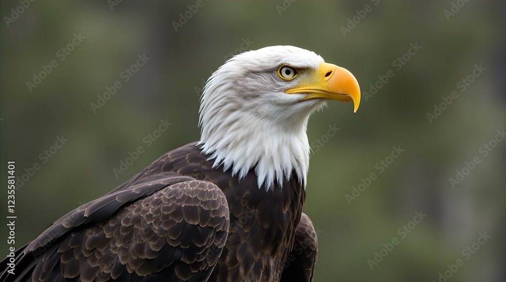Majestic Bald Eagle Profile Close Up Photography Stunning Wildlife Image Nature Bird of Prey American Symbol Majestic Bald Eagle Profile Close Up Photography Stunning Wildlife Image Nature Bird of Prey American Symbol