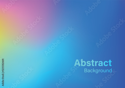 abstract iridescent blue and pink gradient texture background vector illustration template for presentation, website, poster, flyer, banner, social media, marketing, advertising