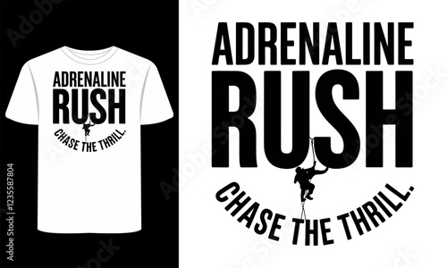 Rush Streetwear Vector T-Shirt Trend graphic