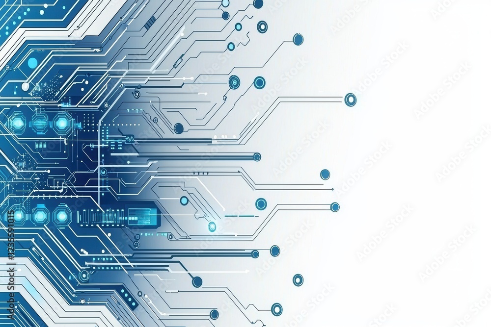 Abstract Technology Background Digital Circuit Board Design Futuristic Lines Pattern Abstract Technology Background Digital Circuit Board Design Futuristic Lines Pattern