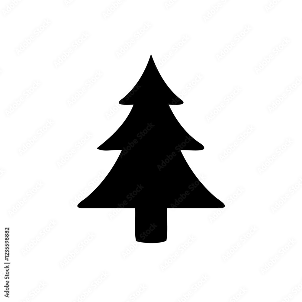 Fototapeta premium Monochrome Bird Silhouette Graphic Icon Simple Design