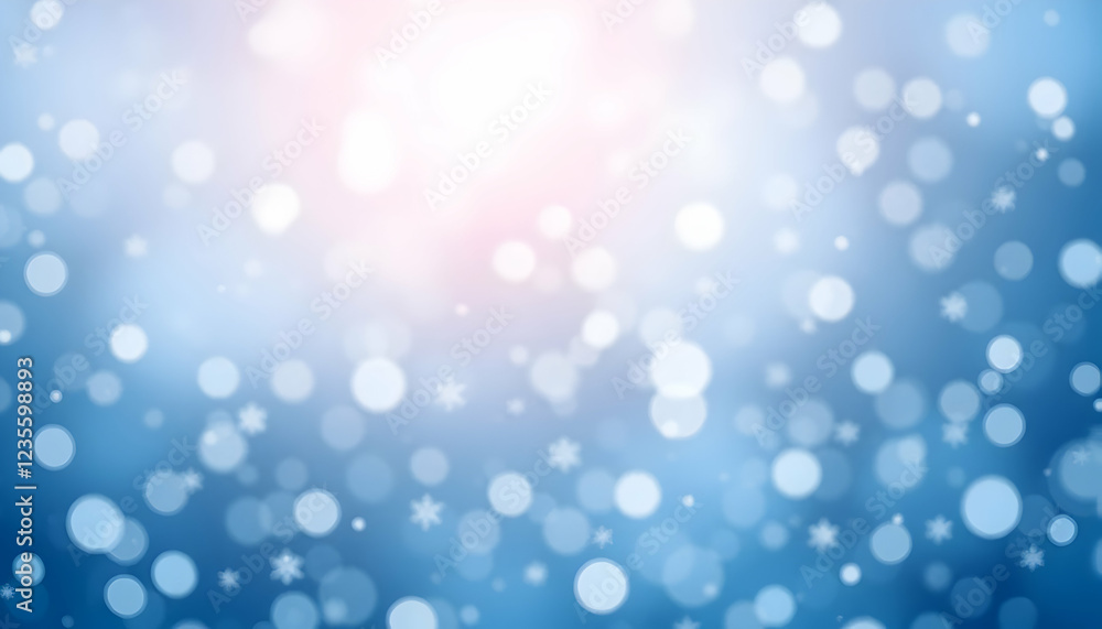 Winter background, snowfall, bokeh lights, blue gradient sky, festive atmosphere, sparkles, dreamy scene, soft focus, magical winter wonderland, blurred snowflakes, icy cold colors, ethereal glow, fro Winter background, snowfall, bokeh lights, blue gradient sky, festive atmosphere, sparkles, dreamy scene, soft focus, magical winter wonderland, blurred snowflakes, icy cold colors, ethereal glow, fro