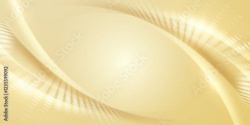 golden background design With luxurious effect elements Vector illustration