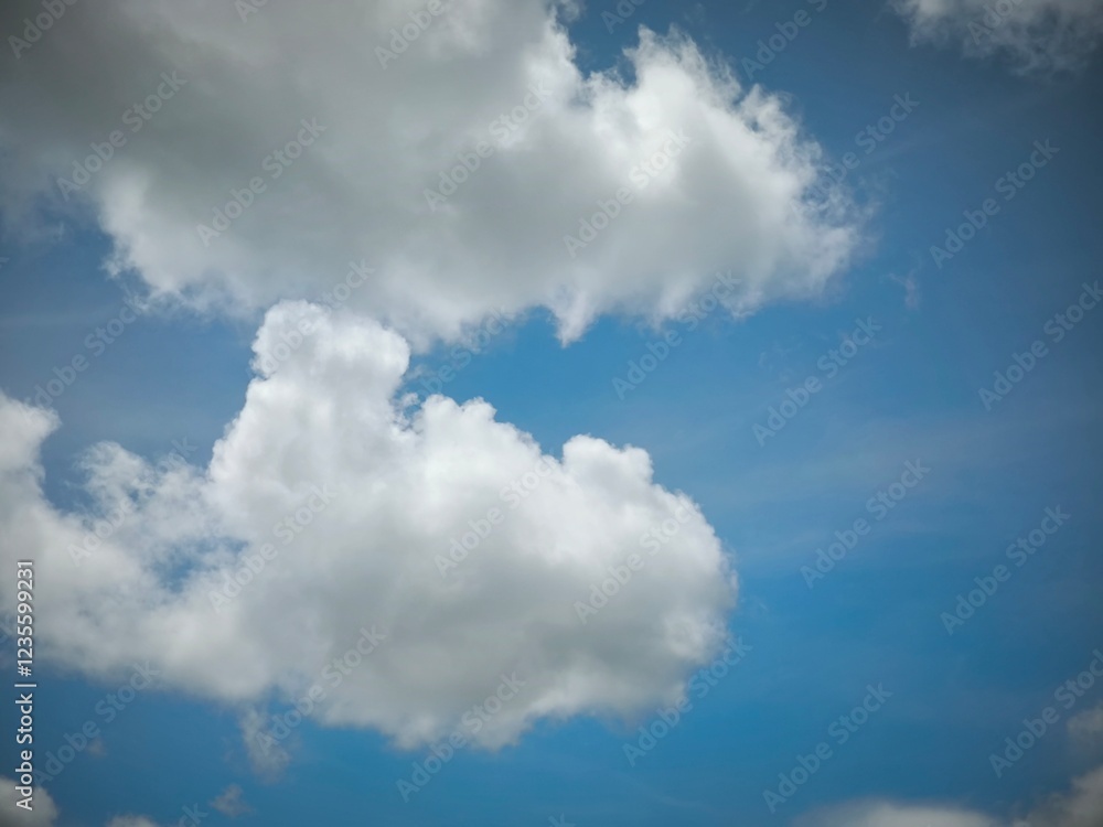 Fototapeta premium blue sky with clouds