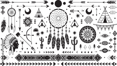 Native American Tribal Design Elements