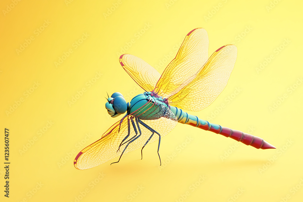dragonfly on a yellow background, dragonfly on a blank yellow background, a dragonfly, dragonfly, cute dragonfly, yellow background, Copy Space For Add Text 3D Rendering, 3D, Vector, AI Generative dragonfly on a yellow background, dragonfly on a blank yellow background, a dragonfly, dragonfly, cute dragonfly, yellow background, Copy Space For Add Text 3D Rendering, 3D, Vector, AI Generative