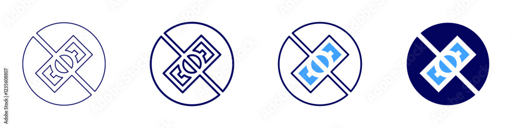 Corruption icon in 4 different styles. Thin Line, Line, Bold, and Bold Line. Duotone style. Editable stroke Corruption icon in 4 different styles. Thin Line, Line, Bold, and Bold Line. Duotone style. Editable stroke