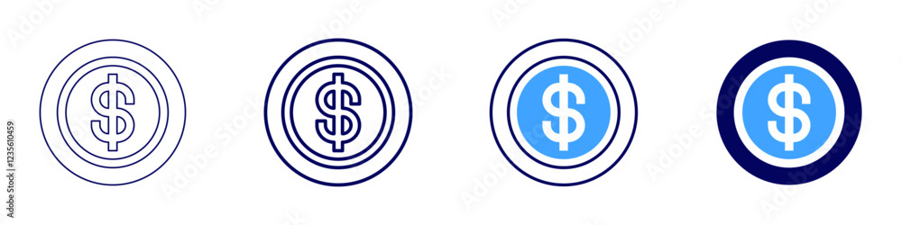 Money fraud icon in 4 different styles. Thin Line, Line, Bold, and Bold Line. Duotone style. Editable stroke Money fraud icon in 4 different styles. Thin Line, Line, Bold, and Bold Line. Duotone style. Editable stroke