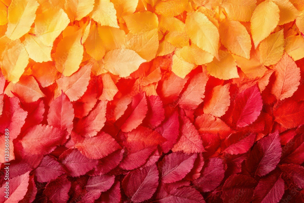 A close-up of vibrant autumn leaves in shades of red, orange, and yellow, illuminated by soft sunlight. A close-up of vibrant autumn leaves in shades of red, orange, and yellow, illuminated by soft sunlight.