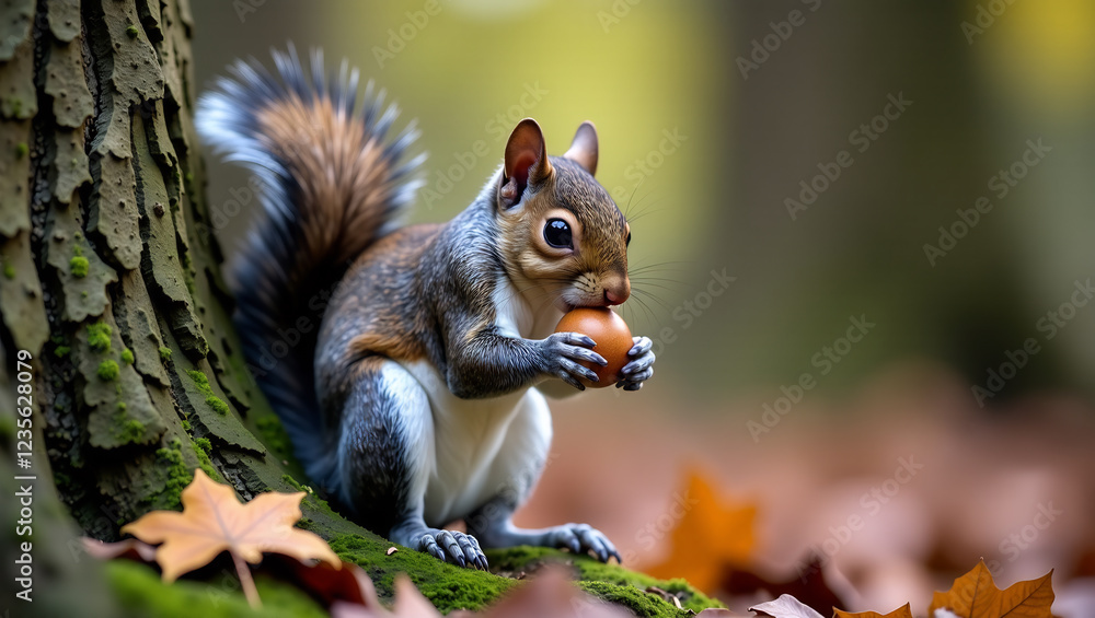 Squirrel Eating a Nut Squirrel Eating a Nut