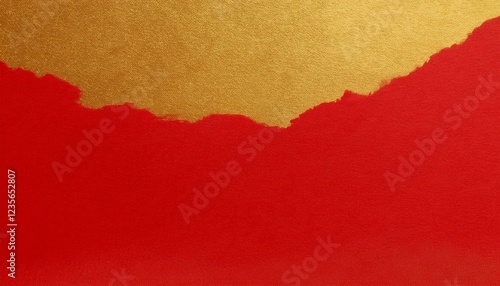 Wallpaper Mural 赤と金の優雅な壁紙 Torontodigital.ca