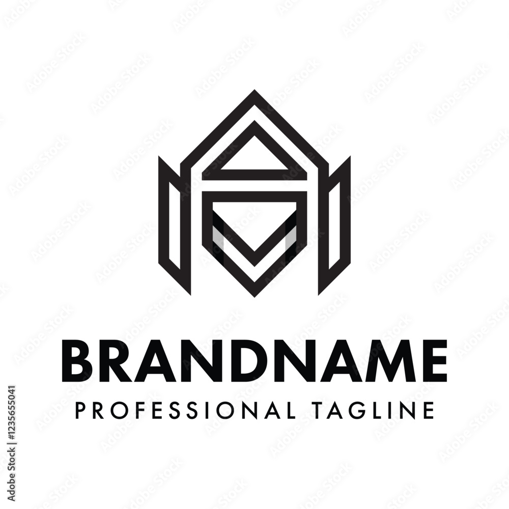 Letters MA Monogram Logo, for business with AM or MA initials Letters MA Monogram Logo, for business with AM or MA initials