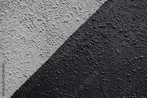 Wallpaper Mural Textured black aluminum stucco with metallic finish showcasing a gradient effect on a matte wall surface, perfect for interior design and modern architecture themes Torontodigital.ca