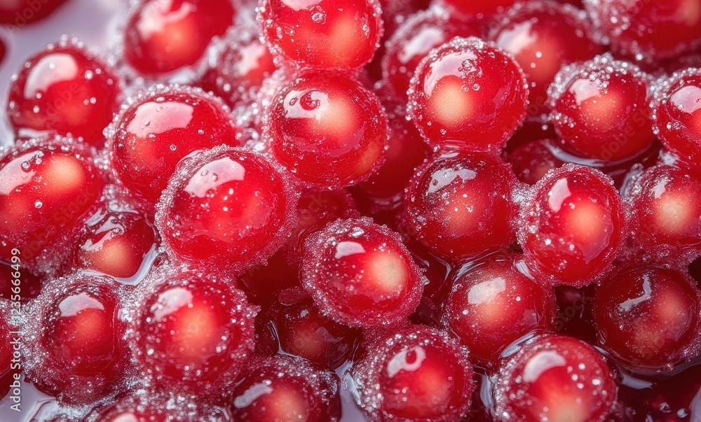 Close-up of juicy red berries Close-up of juicy red berries