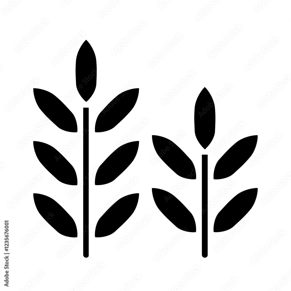 Obraz premium Wheat icon