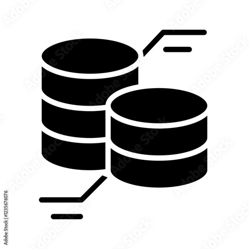 Data technology icon