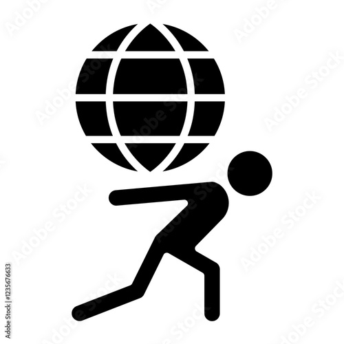 Carry the world icon