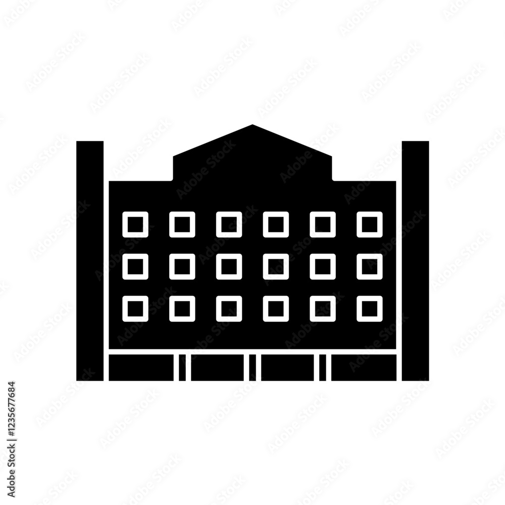 Fototapeta premium Building icon
