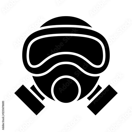 Gas mask icon