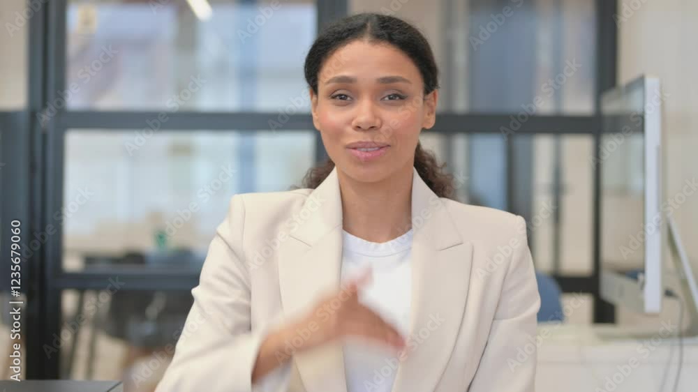 African Business Woman Searching New Opportunity in Work African Business Woman Searching New Opportunity in Work