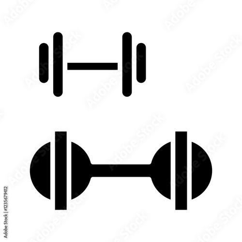 Dumbbell icon