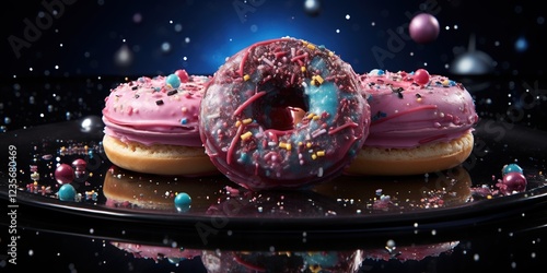 christmas cake with icing