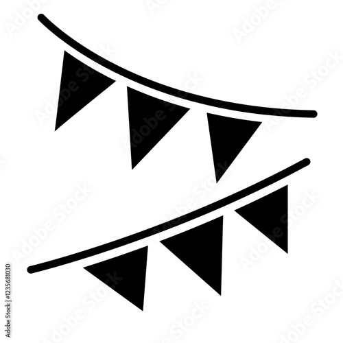 Party flag icon