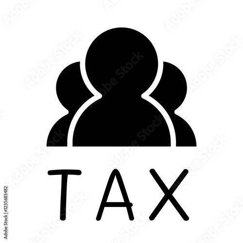 Personal income tax icon