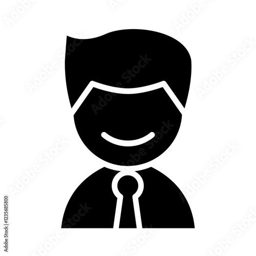 Real estate agent icon