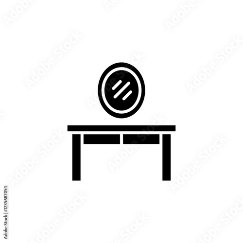 Dressing table icon