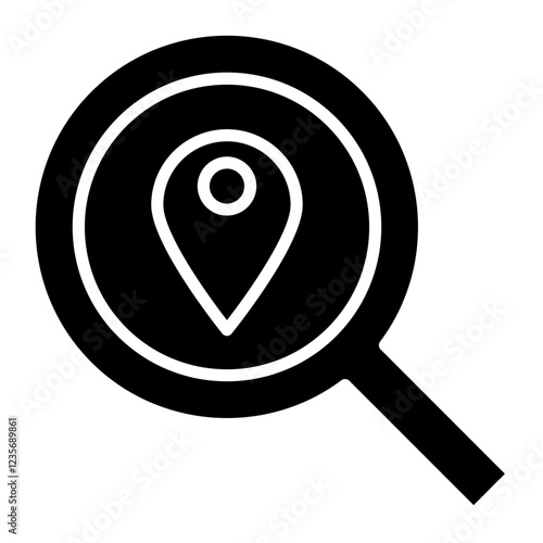 Address finding icon