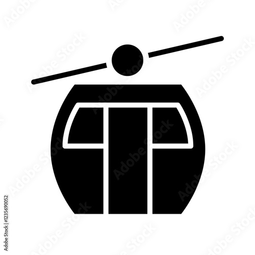 Cable car icon