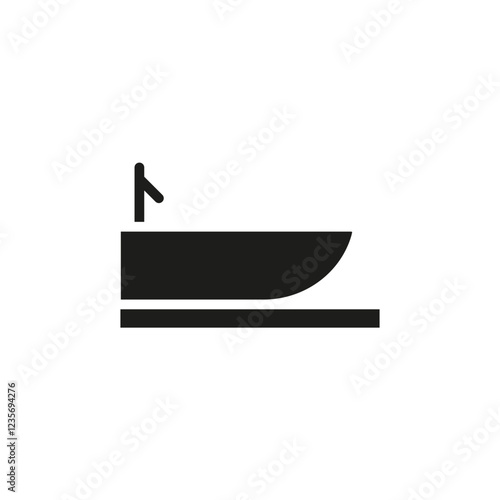 Sink icon in glyph style