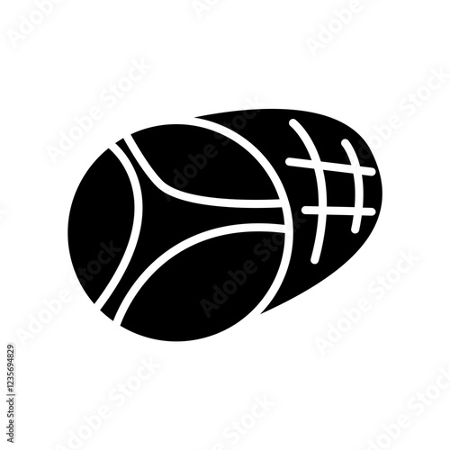 Pancetta icon in glyph style