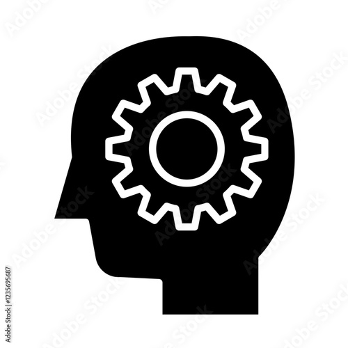 Smart icon in glyph style