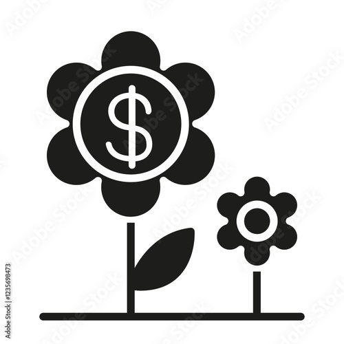 Benefit icon in glyph style