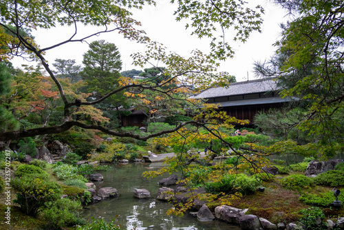 国指定名勝【對龍山荘（たいりゅうさんそう）】の日本庭園　（京都府京都市左京区南禅寺福地町）