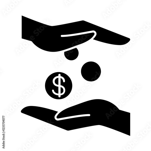 Bonus icon in glyph style